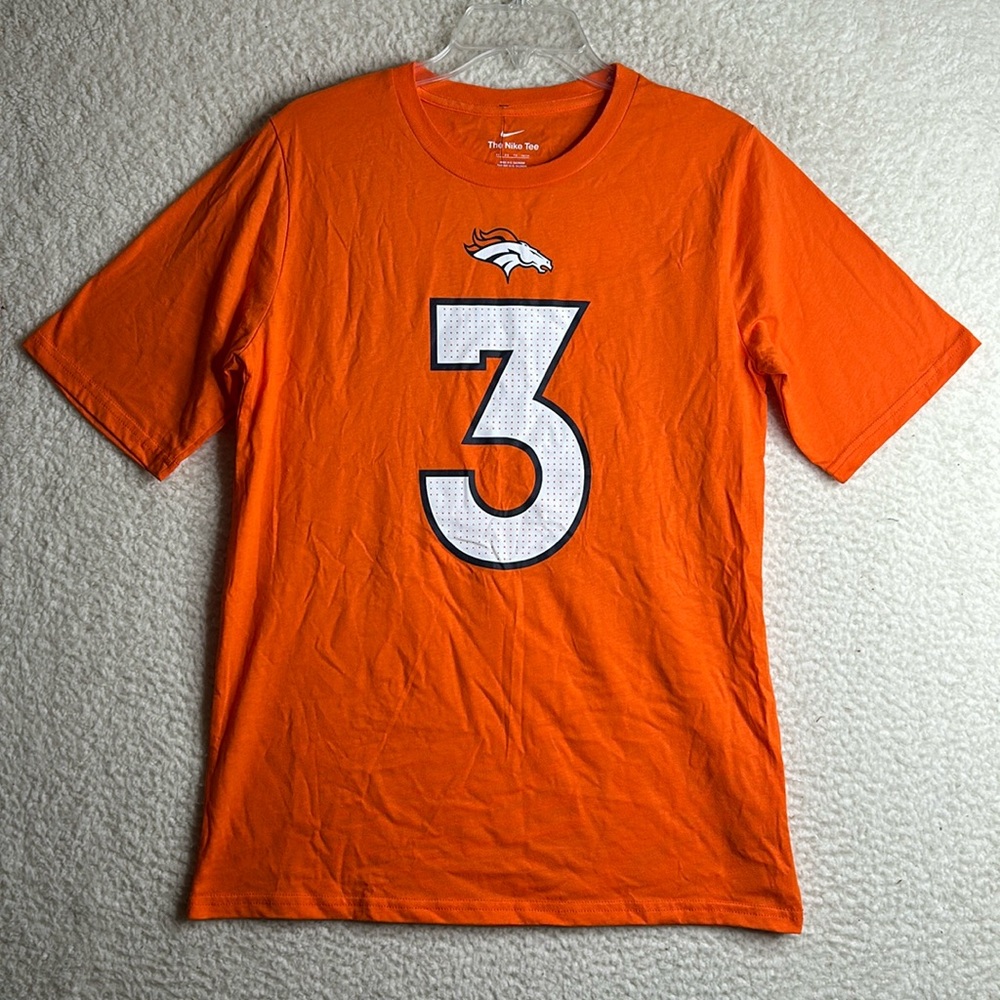 NWT NFL Nike Youth Broncos Wilson T Shirt Size Youth M